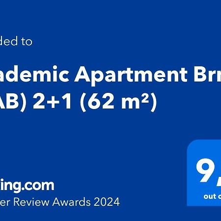 Academic Apartment Brno (AAB) 2+1 (62 m²) Exterior foto